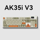 AJAZZ AK35i V3 Wireless 104Keys Screen Mechanical Keyboard