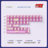 Titan Nation Hi Score Girl Cherry Profile PC Keycaps Set