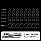 Ultraglide Universal DIY Teflon Dots Skates