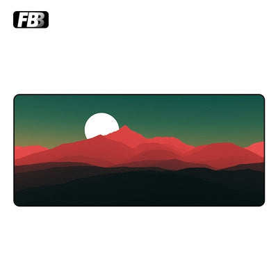 FBB Sunrise/Map Mouse Pad/Desk Mat