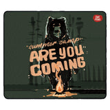 Owepowe Summer Camp Bear Gaming Mousepad