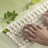 DAREU Z82Pro Sugar Cube Series Lime Three Mode Mechanical Keyboard