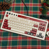 8Bitdo Retro Knob 87keys Mechanical Keyboard mechkeysshop Red-F BOX V2 White 