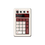 8Bitdo Retro18 LED Screen Numeric Keypad mechkeysshop Red FC 