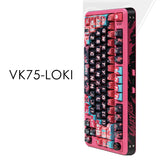 VALKYRIE VK75 Gasket Three Mode Mechanical Keyboard