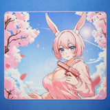 GITOPER Sakura Rabbit Police Anime Waterproof Gaming Mousepad