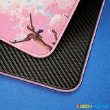GITOPER Sakura Rabbit Police Anime Waterproof Gaming Mousepad