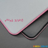 Uncle Panda Mini Pink Neon Gaming Mousepad