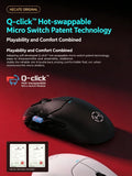 HECATE G5M Ultra Gaming Mouse Wireless Hot-Swap