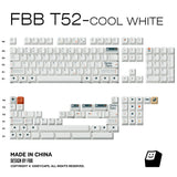 FBB T52 PBT チェリー プロファイル キーキャップ セット