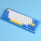 AJAZZ AC067 Mountain Blue Gasket RGB Mechanical Keyboard mechkeysshop 