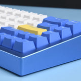 AJAZZ AC067 Mountain Blue Gasket RGB Mechanical Keyboard mechkeysshop 