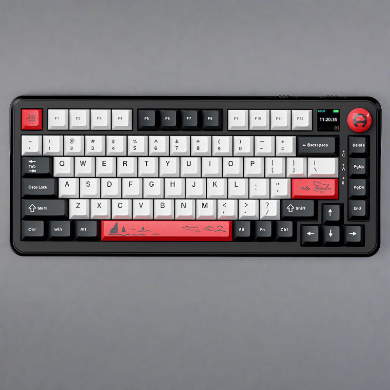 AJAZZ AK820 Max Wireless TFT Screen Mechanical Keyboard – mechkeysshop AJAZZ AK820 Max Wireless TFT Screen Mechanical Keyboard – mechkeysshop