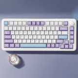 AJAZZ AK820 Max Wireless TFT Screen Mechanical Keyboard mechkeysshop Purple Gift Linear None