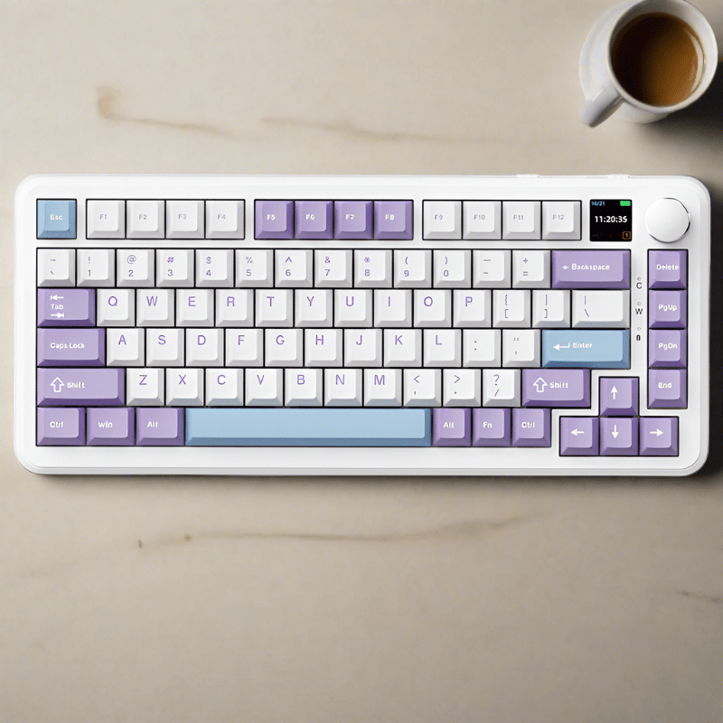 AJAZZ AK820 Max Wireless TFT Screen Mechanical Keyboard – mechkeysshop AJAZZ AK820 Max Wireless TFT Screen Mechanical Keyboard – mechkeysshop