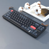 AJAZZ AKL680 Low Profile Mechanical Keyboard mechkeysshop Blue Black Brown Switch None