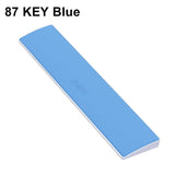 AJAZZ Ergonomic Design Keyboard Wrist Rest Support mechkeysshop 87 KEY Blue 