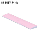 AJAZZ Ergonomic Design Keyboard Wrist Rest Support mechkeysshop 87 KEY Pink 