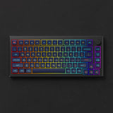 Akko MOD007B-HE Magnetic Switch 75% Mechanical Keyboard mechkeysshop Black-Starry Sky Cream Yellow Magnetic 