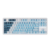 ATK A87 Wireless Hot Swap Gaming TKL Mechanical Keyboard mechkeysshop A87 Pro Arctic Snow 