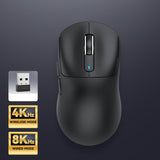 ATTACK SHARK X3/X3 PRO Three Mode Mouse mechkeysshop X3 PRO-Black(with 4k dongle) 