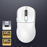 ATTACK SHARK X3/X3 PRO Three Mode Mouse mechkeysshop X3 PRO-White(with 4k dongle) 