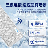 AULA F-NB98 High-Transparency Mechanical Keyboard Gasket Tri-Mode mechkeysshop 