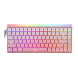 AULA HERO84 HE 75% Wired Magnetic Gaming Keyboard mechkeysshop Pink(Side-printed) Dragon King Switch 
