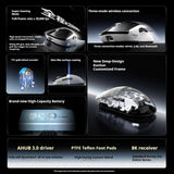 AULA KUNLUN X5 PAW3955EVO SSHS Wireless Gaming Mouse Electromagnetic Micro-switch mechkeysshop 