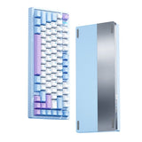 AULA M75 Aluminum 75% Gasket Hot Swap Mechanical Keyboard mechkeysshop M75 Blue TTC Flaming Purple V2 