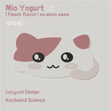 Keyboard Science Mio Yogurt Peach Flavor Cherry Profile Keycaps Set