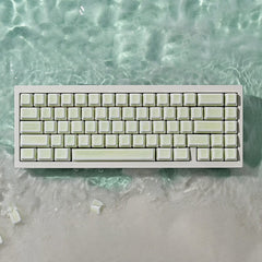 Cerakey Green Crazed V2 Cherry Profile Full Set Keycaps – mechkeysshop