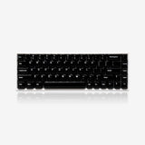 Cerakey V2 Ceramic Full Set Cherry Profile Keycaps mechkeysshop Full Set Black With Legends 