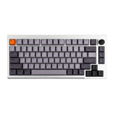 CIDOO C75 Gasket Aluminium Wired Magnetic Mechanical Keyboard mechkeysshop C75 Silver KS-20U Magnetic Switch 