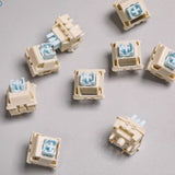 CIDOO Cardamom/Silent Blue Keyboard Switches mechkeysshop Silent Blue 35 pcs 
