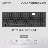 Coolkiller CK100 Low Profile Mechanical Keyboard Wireless mechkeysshop Blueberry Low-profile Switch‌ Black-Anodizing Yes