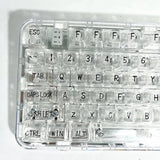 CoolKiller CK75 Polar Bear Transparent Three Mode Mechanical Keyboard mechkeysshop 