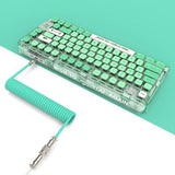 CoolKiller CK75 Transparent Three Mode Mechanical Keyboard mechkeysshop 