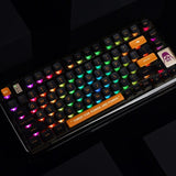 CoolKiller CK75 Transparent Three Mode Mechanical Keyboard mechkeysshop 