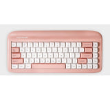 CoolKiller VIVID67 Aluminium Alloy Piano Lacquer Mechanical Keyboard mechkeysshop Cotton Candy 