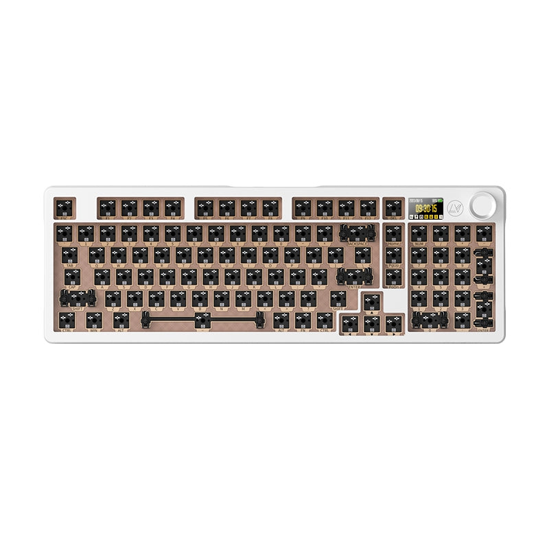 JAMESDONKEY RS2 3.0 White Grey Keyboard Kit
