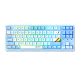 DAREU A87PRO Gasket Three Mode Mechanical Keyboard mechkeysshop Blue Sky V3 