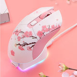 DAREU EM901 Dream Wired 2.4g Mouse mechkeysshop Sakura Pink 