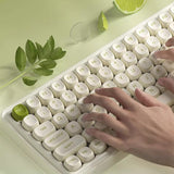DAREU Z82Pro Sugar Cube Series Lime Three Mode Mechanical Keyboard mechkeysshop 