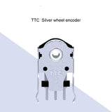 TTC Silver Scroll Wheel Mouse Encoder