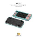 DOIO KB15-01 Aluminum Shell Customized 4Knob Mechanical Keyboard mechkeysshop Green 