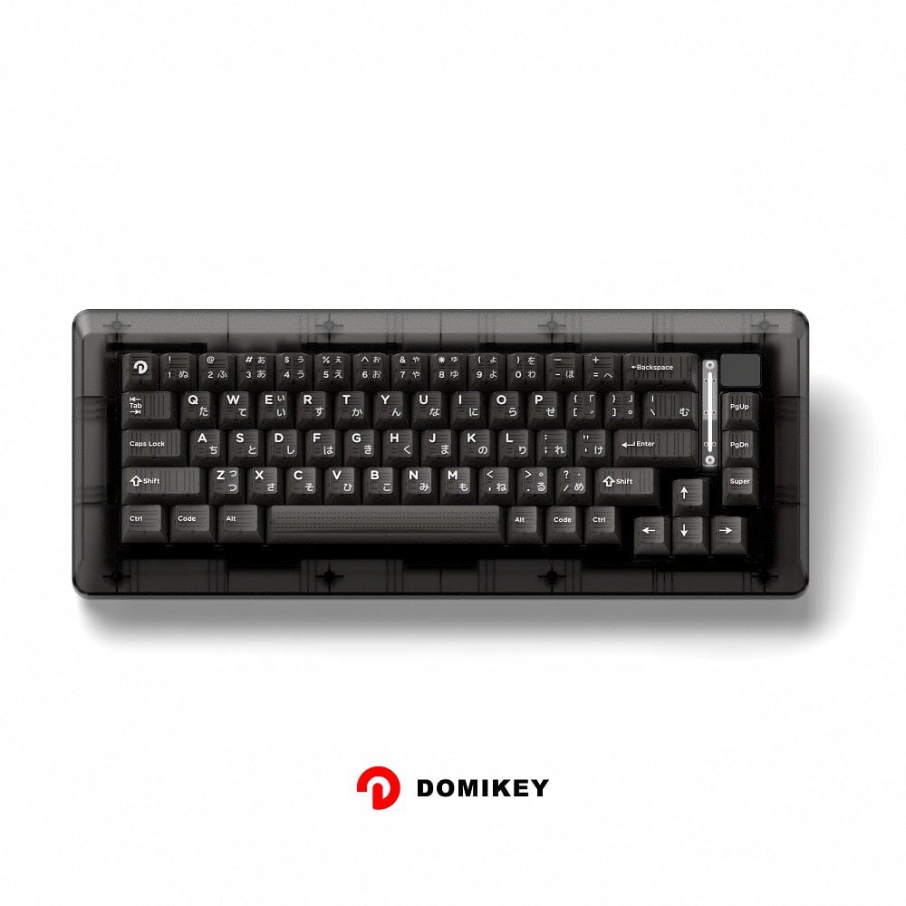 DOMIKEY Obsidian Transparent Cherry Keycaps Set – mechkeysshop