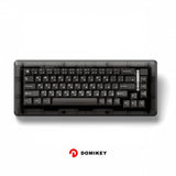 DOMIKEY Obsidian Transparent Cherry Keycaps Set mechkeysshop 