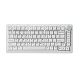 DrunkDeer A75 Pro Wired Actuation Distance Adjustable Magnetic Switch Keyboard mechkeysshop White Cherry-White Magnetic Silent Switch