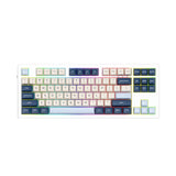 DURGOD K100 Magnetic Switches Mechanical Keyboard mechkeysshop K100-Wired Dark Blue Magnetic White